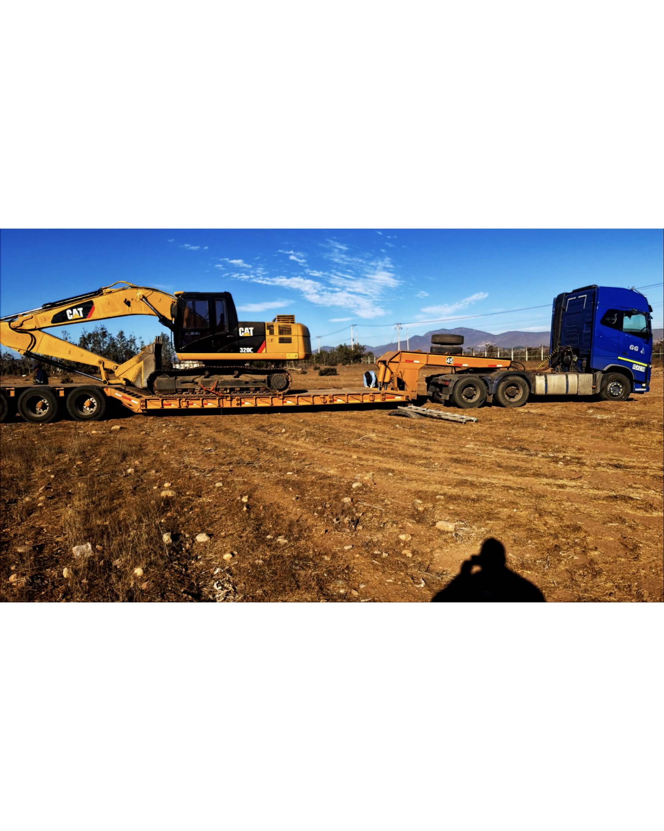 Semirremolque de 50 toneladas para arriendo en Ovalle